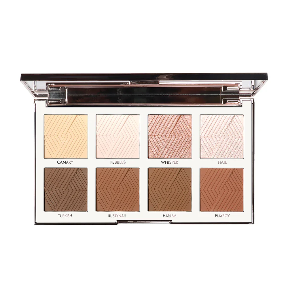 יסודות מאחורי הקלעים - Forever 52 Highlighter ו-Contour Palet