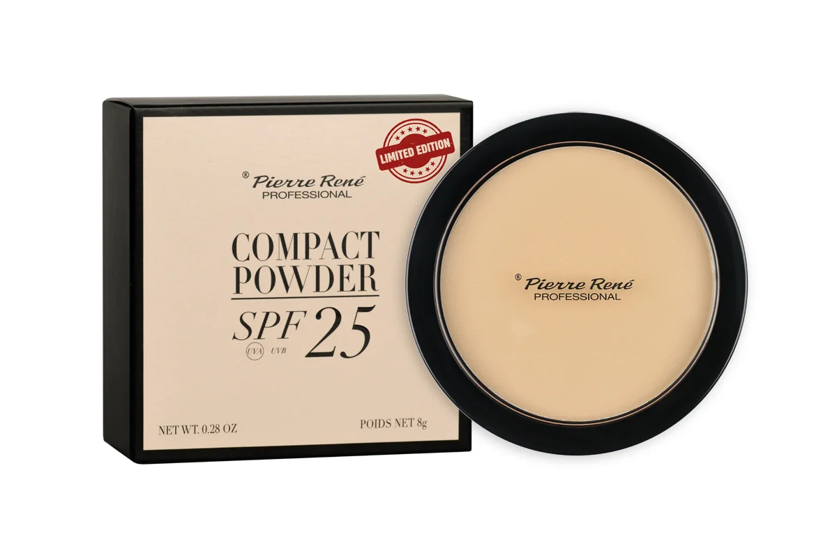 Compact Powder SPF 25, מס' 102, Warm Ivory