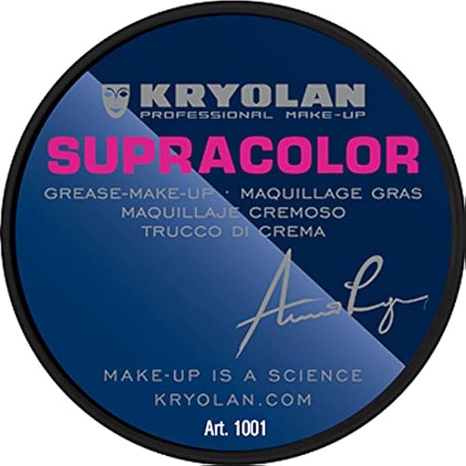 Kryolan Supercolor 8 מ"ל - 071 שחור