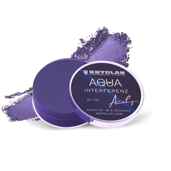 Kryolan Aquacolor Interferon Light Violet R27G לציור פנים וגוף