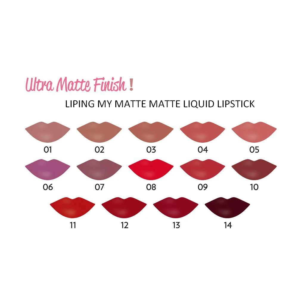 שפתון נוזלי Golden Rose Matte, 5 מ"ל, מס' 03 5