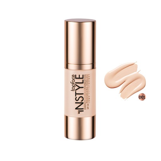 Topface Instyle Perfect Coverage Foundation - 001 3