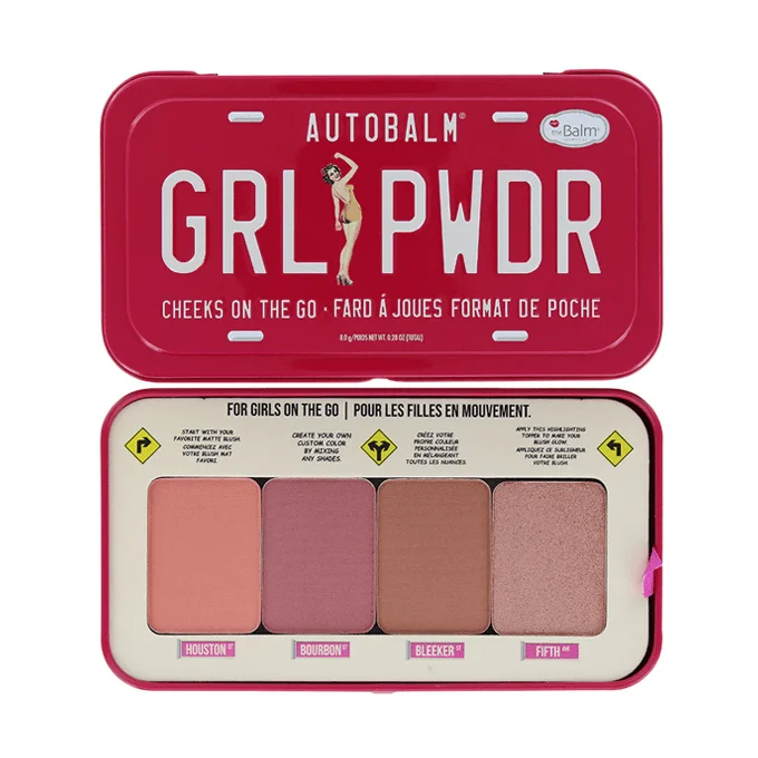 ערכת סומק אבקת Autobalm Girl מבית TheBalm.