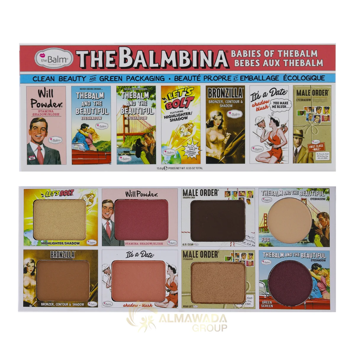 TheBalm פלטת הפנים של TheBalmina