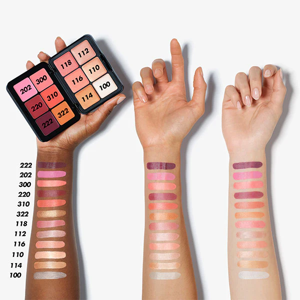 HD Skin Blush & Glow Palette 4E01 2