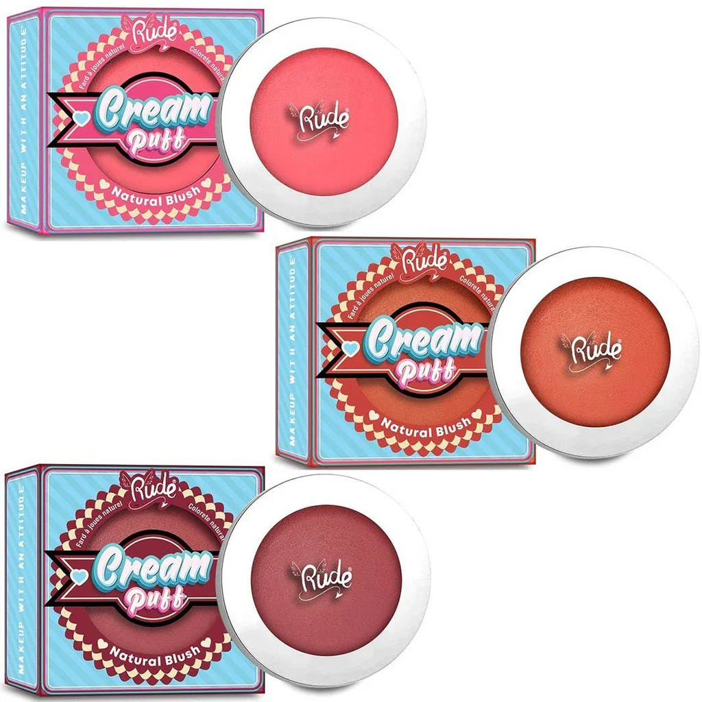 סומק קרם פאף טבעי מבית Road Cosmetics