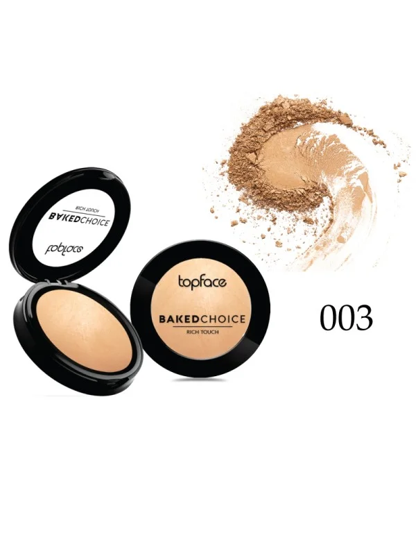 Top Face Backed Choice Rich Touch Powder 003