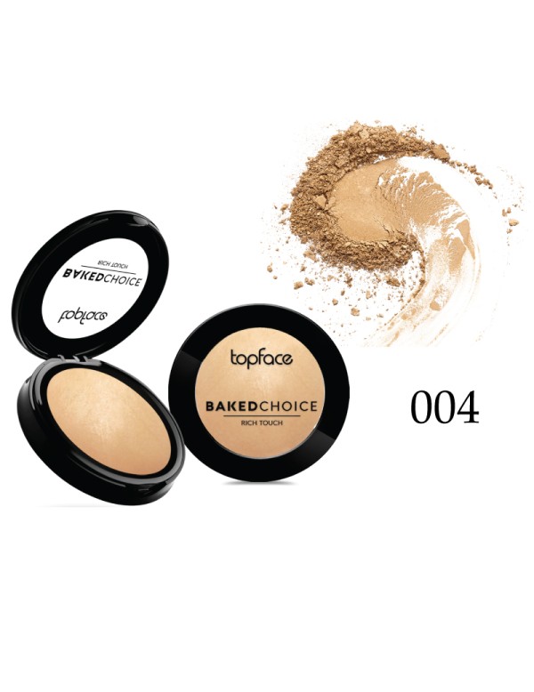 Top Face Backed Choice Rich Touch Powder 004