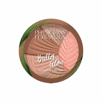 Physicians Formula Butter Glow Bronzing Powder + סומק עם מברשת