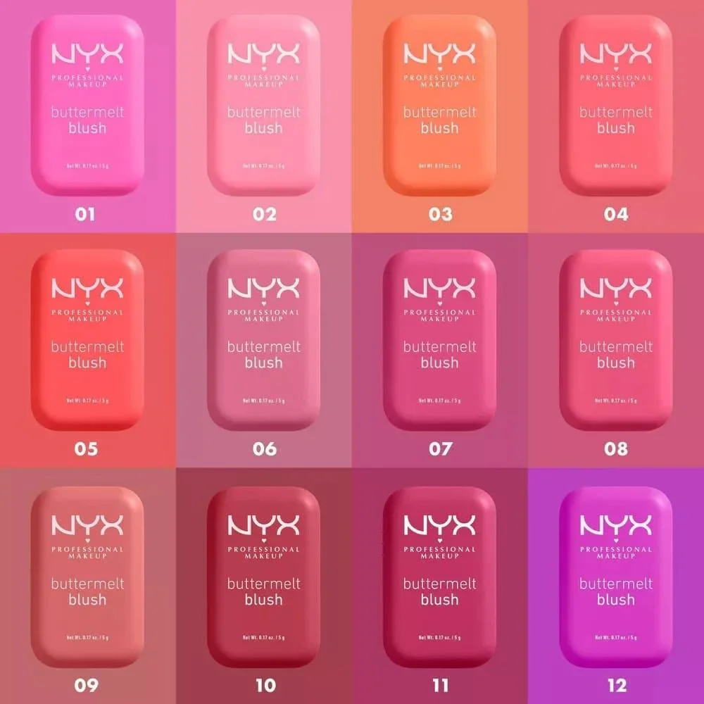 סומק נמס חמאה של NYX