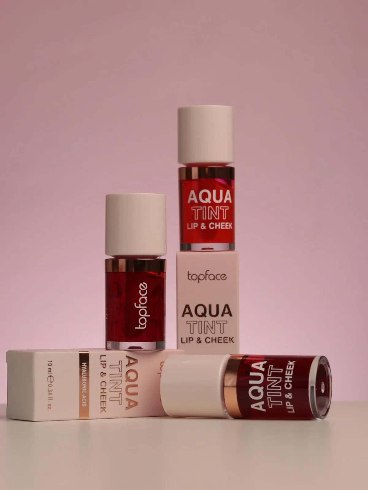 Topface Aqua Tint צבע שפתיים ולחיים 003 6