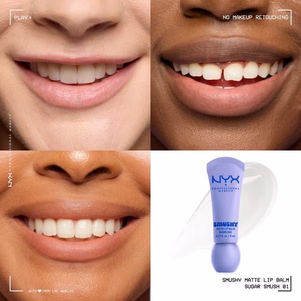 NYX מאט שפתיים באלם SUGAR SMUSH SMB 01 3