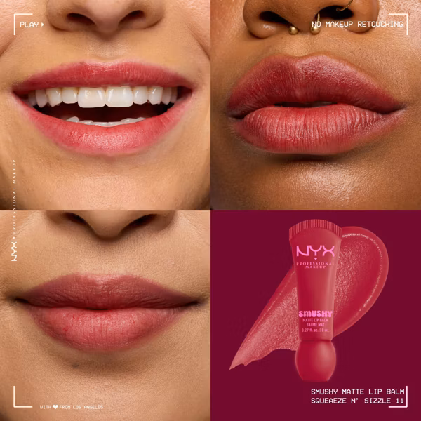 NYX מאט שפתיים באלם SQUEEZE N SIZZLE SMB 11 3