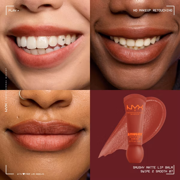 NYX Matte Lip Balm SWIPE 2 SMOOTH SMB 07 3