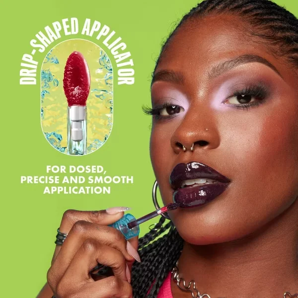 NYX Lip IV Hydrating Lip Gloss DRIPPIN IN ROSE 08 4
