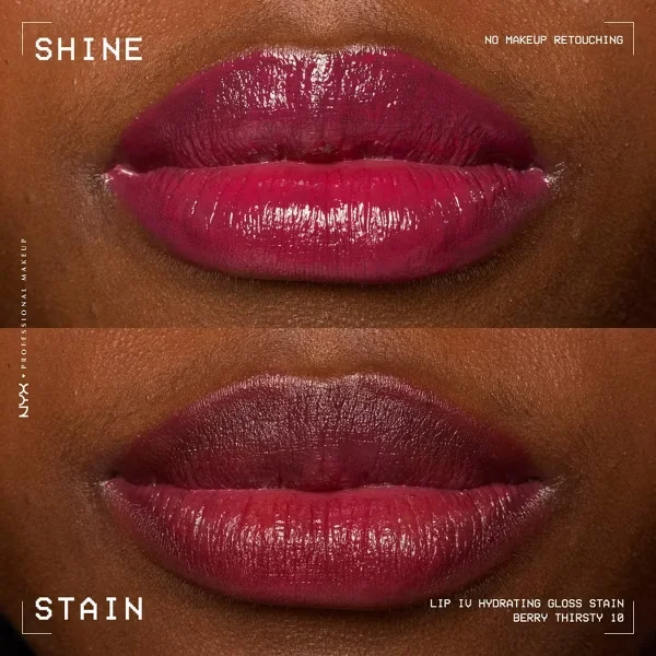 NYX Lip IV Hydrating Lip Gloss BERRY SHIRSTY 3