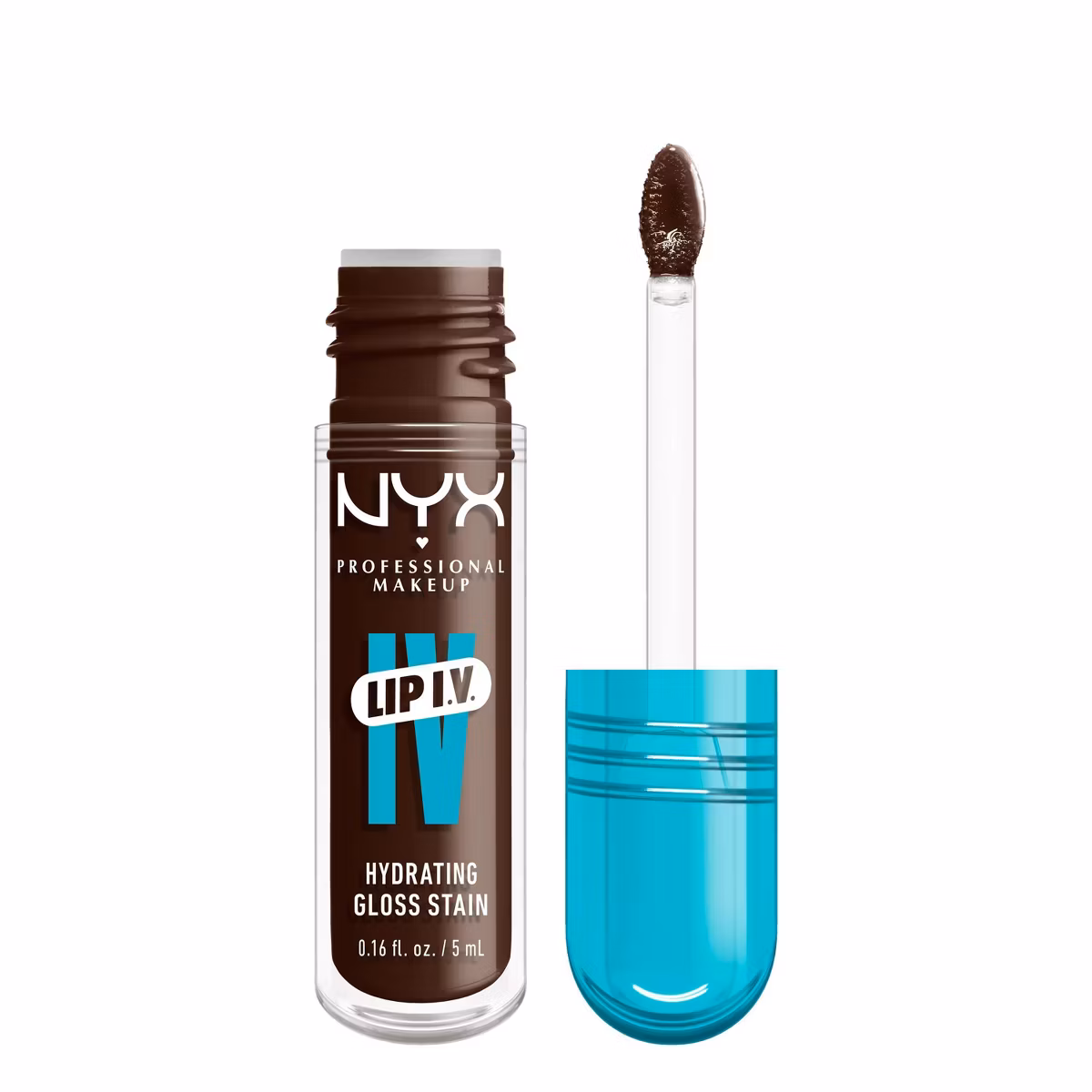 NYX Lip IV Hydrating Lip Gloss ESPRESSO SOAK 06