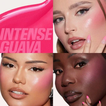 Huda Beauty - סומק נוזלי Soft & Glow - צבע גויאבה עז 2