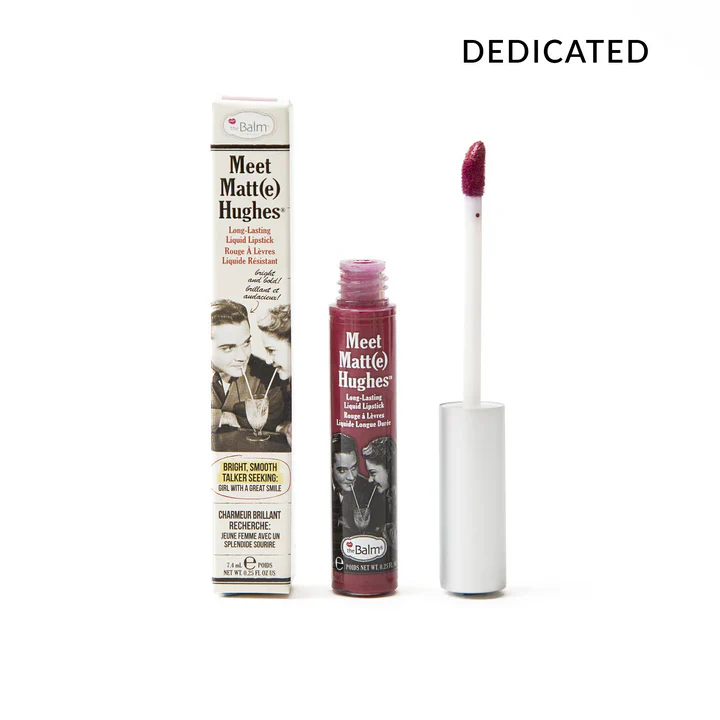 TheBalm - הכירו שפתון נוזלי של Matte Hughes® - ייעודי