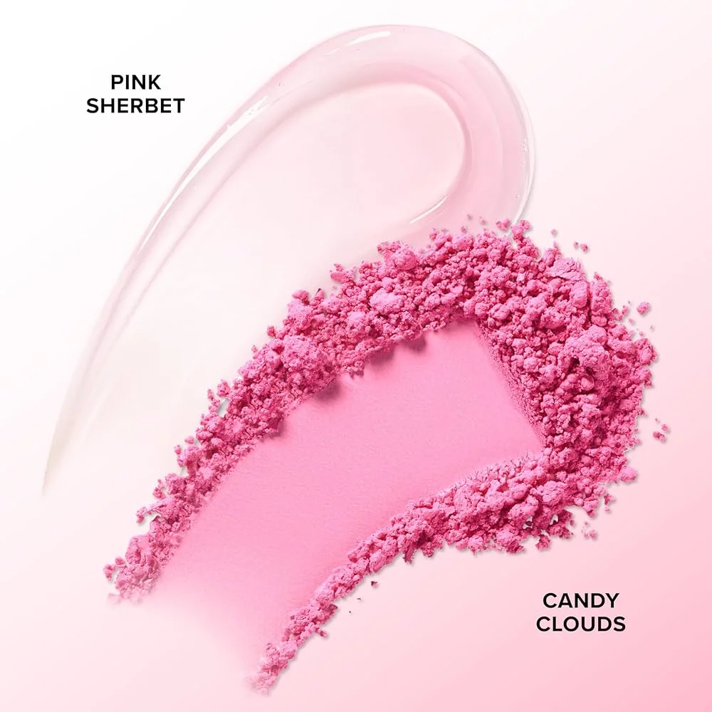 Too Faced Dream a Little Dream סט סומק וליפ גלוס | Cloud Crush Powder Blush + Kissing Jelly Lip Oil עם כיסוי שקוף 3