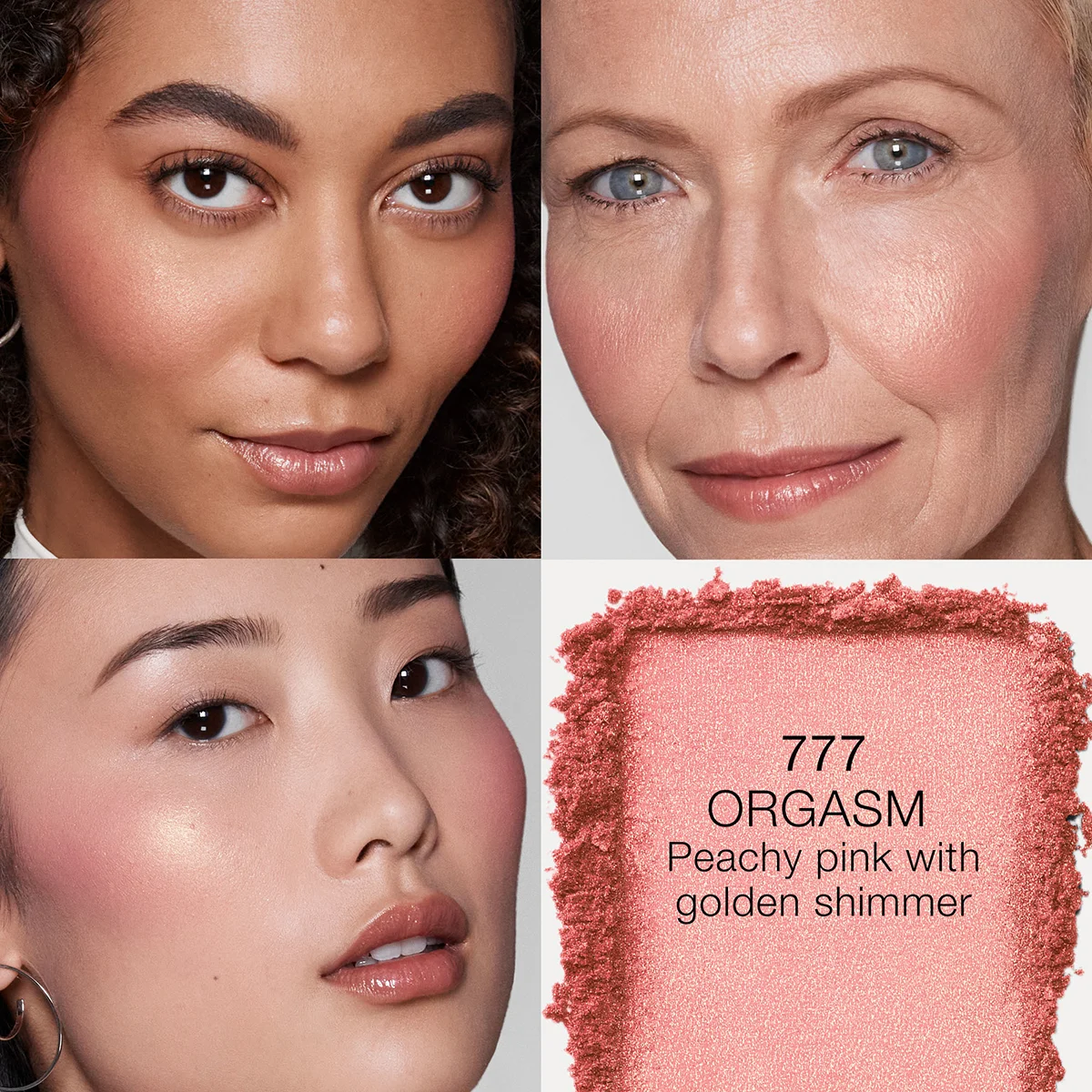 NARS Peach Rose Gold Blush ORGASM 2