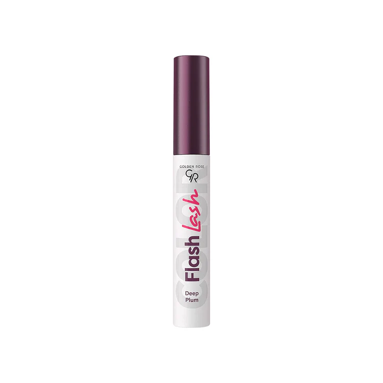Golden Rose Flash Lash מסקרה צבעונית DEEP PLUM