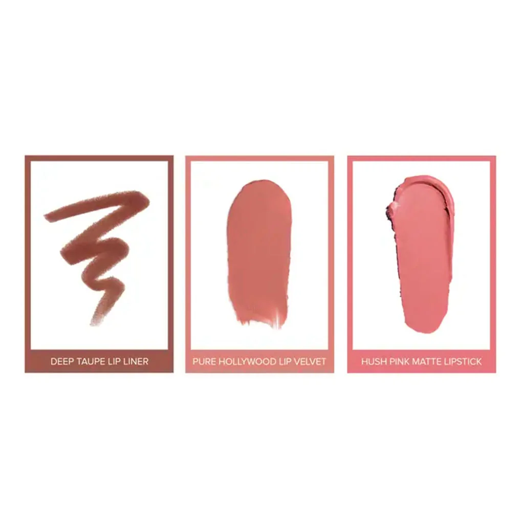 ANASTASIA Kit Pucker Up Lip Trio - Hush Pink 2