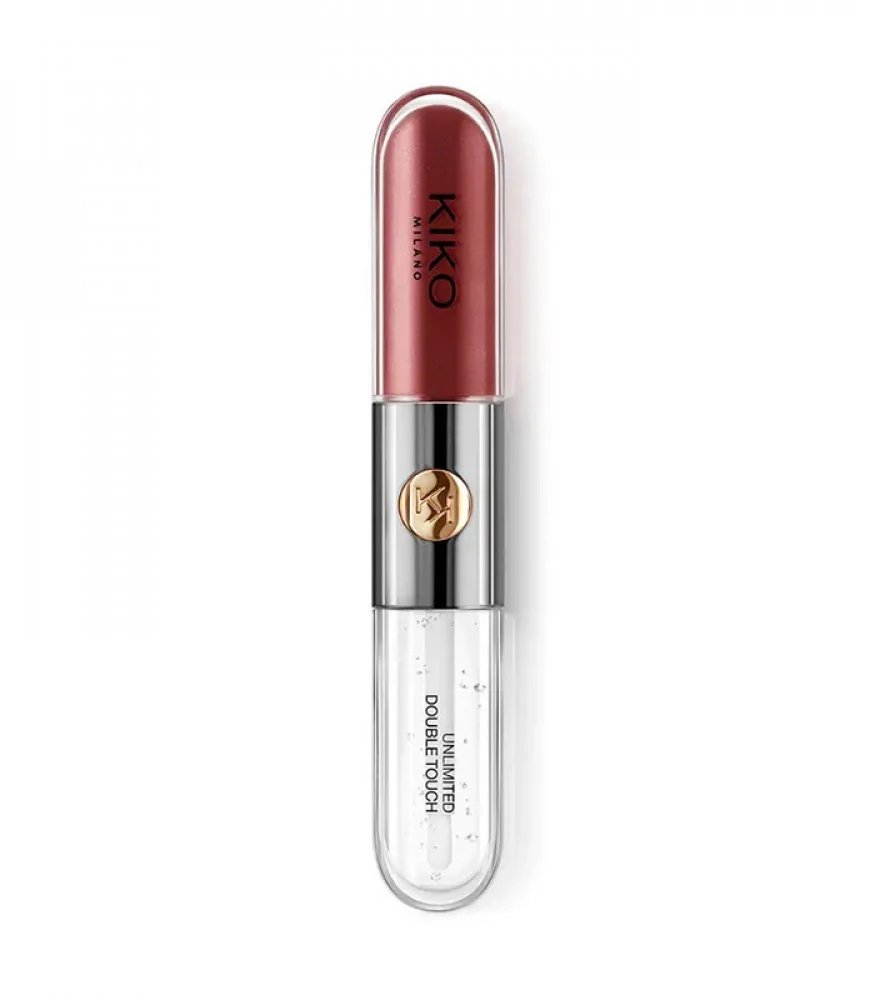 שפתון נוזלי Kiko Rouge Unlimited Double Touch - 105 2