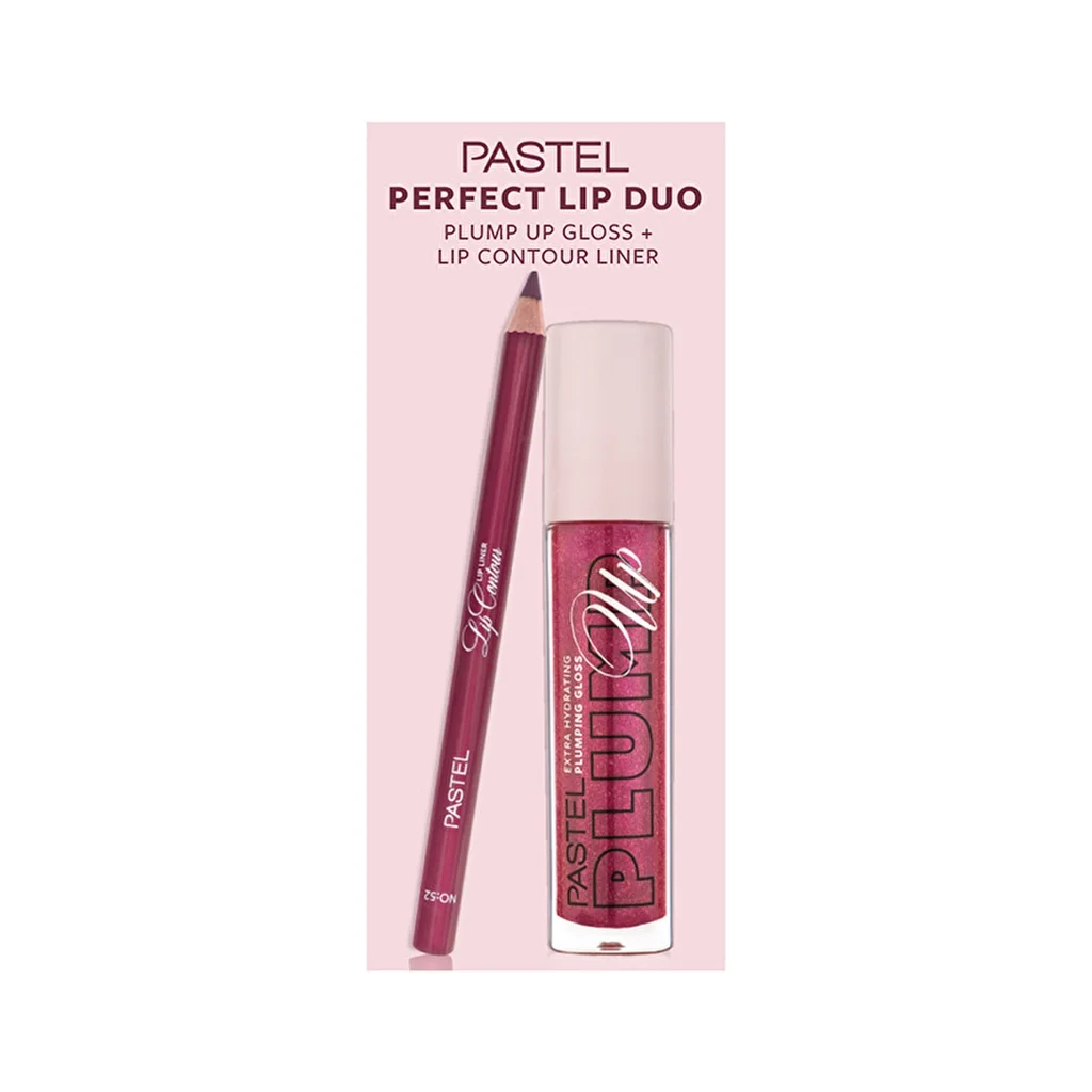 Pastel Perfect Plump Up Gloss Lipstick Duo 207 + Contour Lip Liner 52