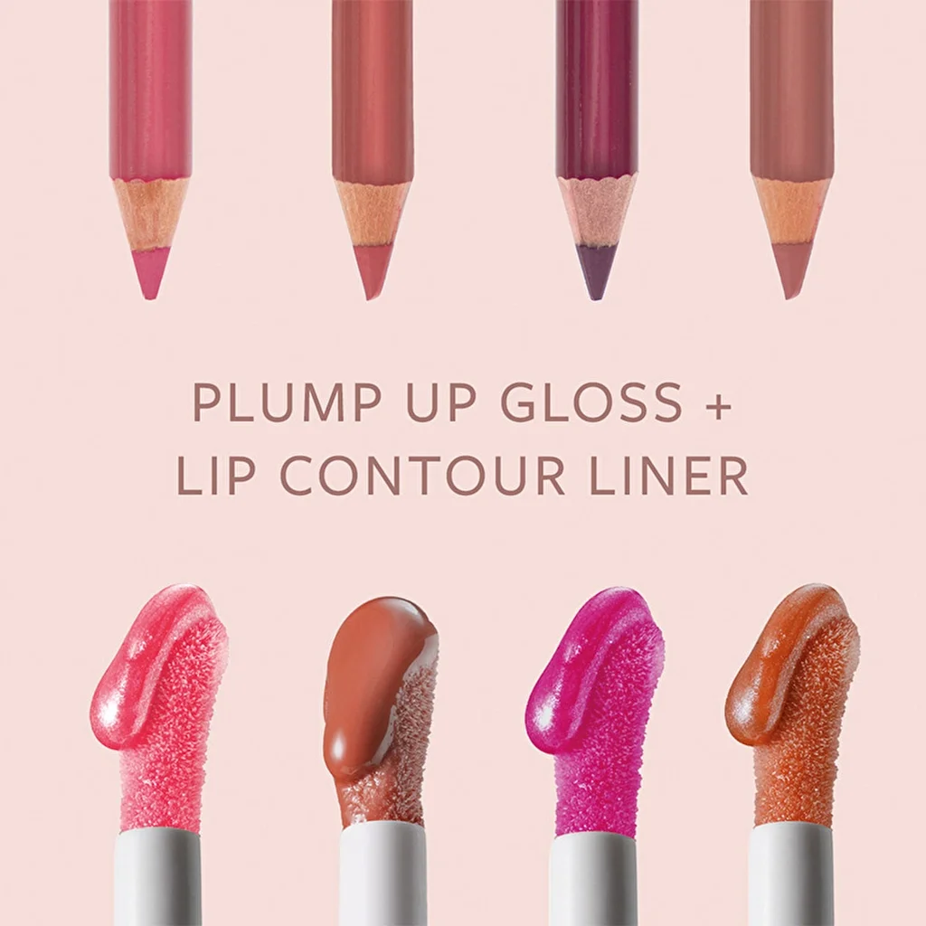 Pastel Perfect Plump Up Gloss Lipstick Duo 207 + Contour Lip Liner 52 5