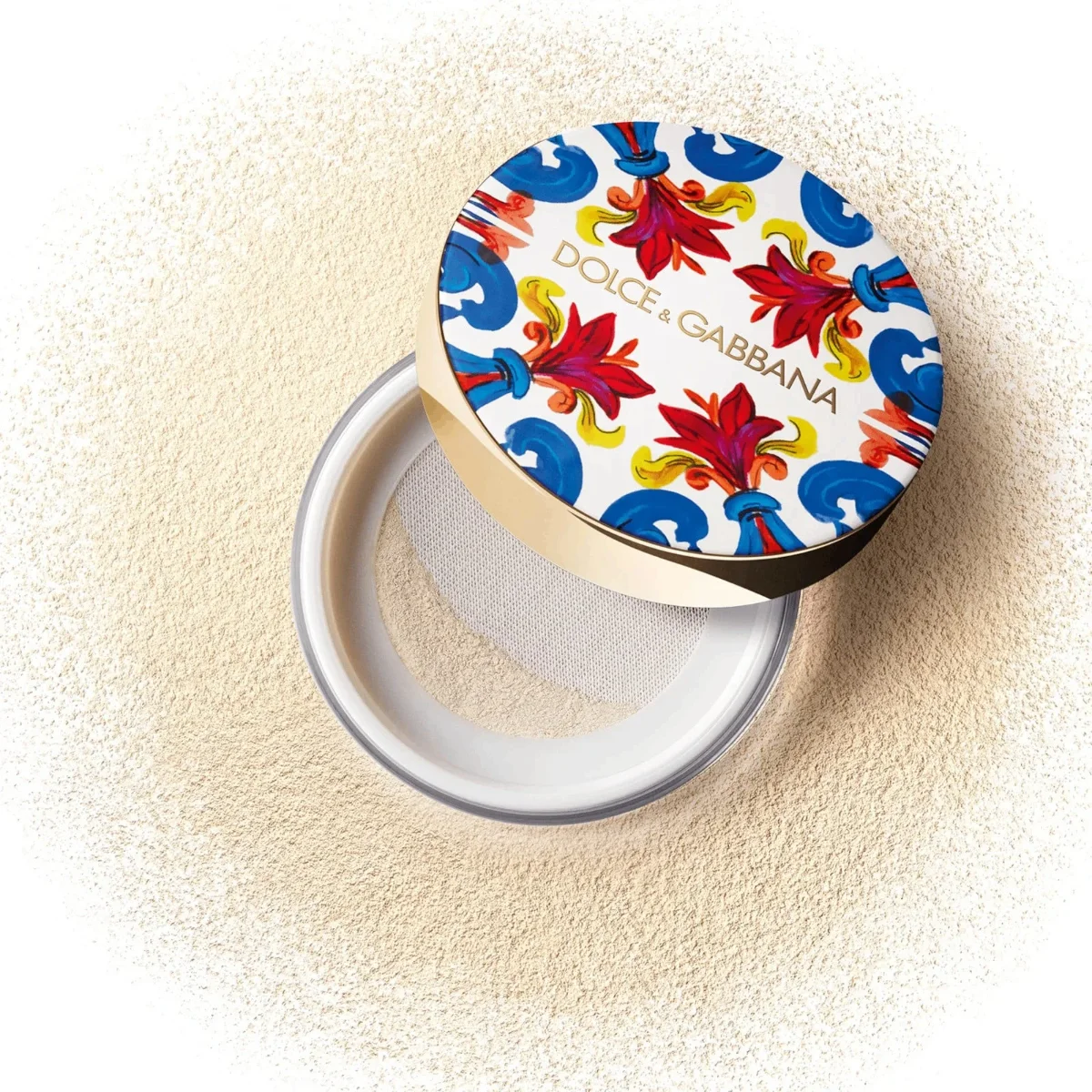 Dolce & Gabbana Solar Glow שקוף אבקת הגדרה רופפת - 1 קריסטל