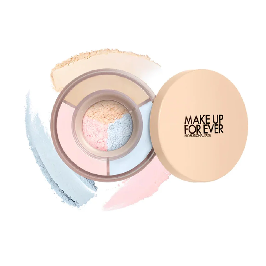 Loose PowderMakeup Forever HD Skin Twist & Light, מס' 1.0