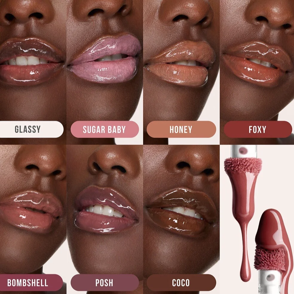 Huda Beauty Faux Filler Extra Shine Lip Gloss - COCO 3