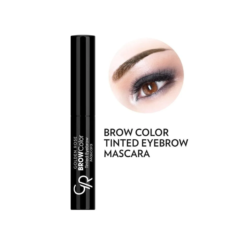 Golden Rose Pro Color Eye Mascara - 06 חום כהה 2