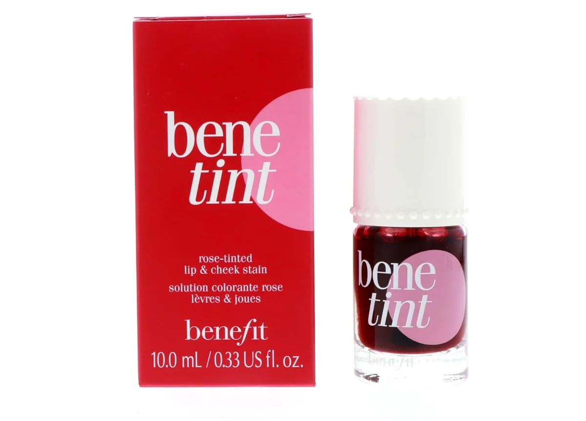 Benefit Cosmetics Benetint, גוון שפתיים ולחיים בגוון ורד,