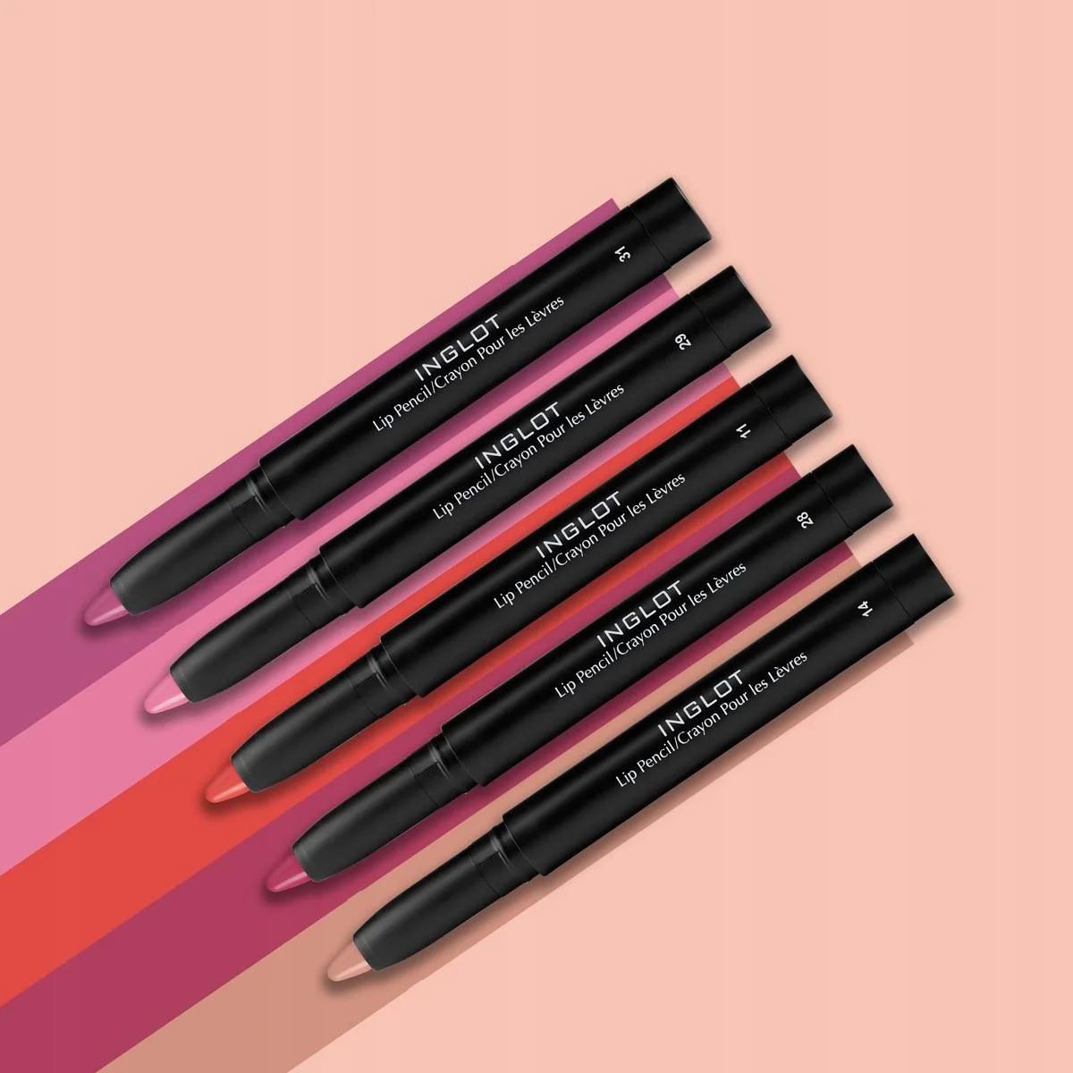 Inglot AMC Matte Lip Liner עיפרון עם מחדד