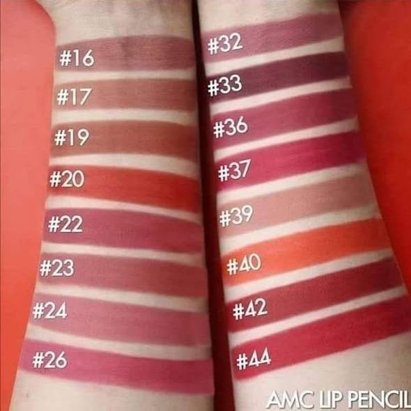 Inglot AMC Matte Lip Liner עיפרון עם מחדד 3
