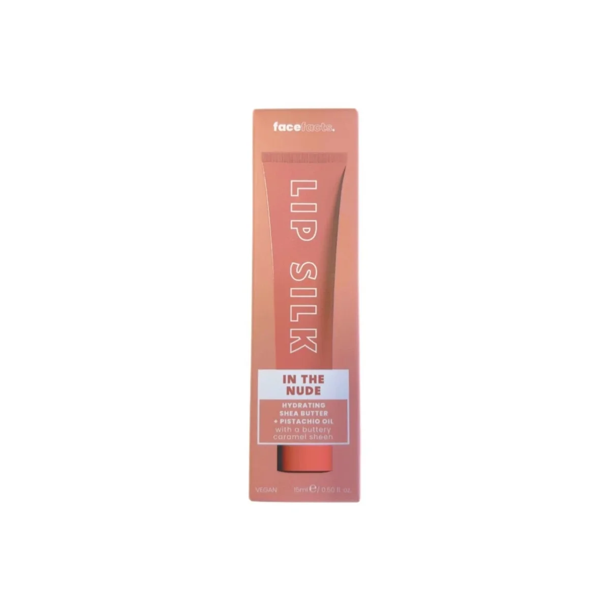 Face Facts Lip Silk Lip Balm עם חמאת שיאה ניוד - 15 מ"ל 2