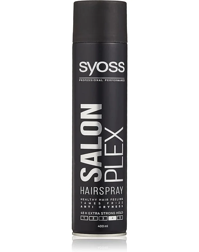 ספריי שיער Syoss Salon Plex 400 מ"ל