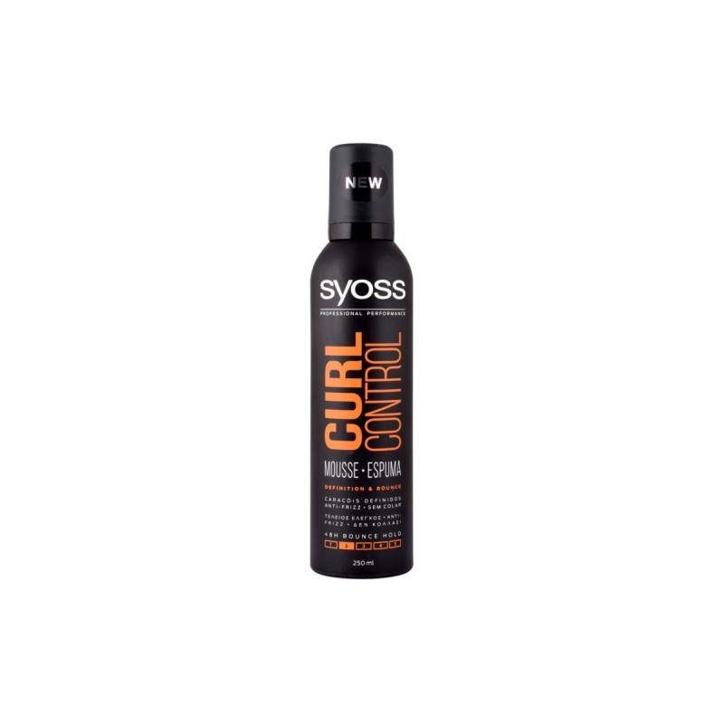 מוס שיער Syoss Curl Control 250 מ"ל