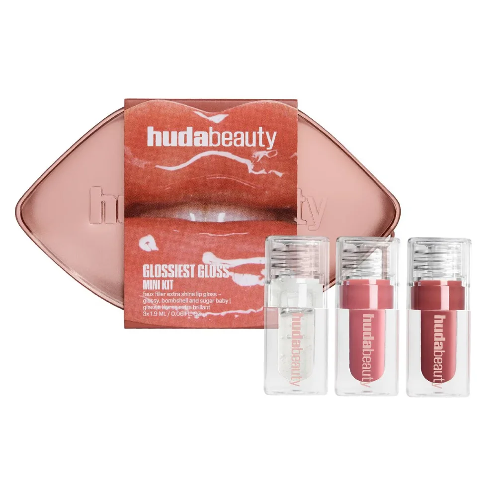 סט ליפ גלוס Huda Beauty Glossist 3 חלקים
