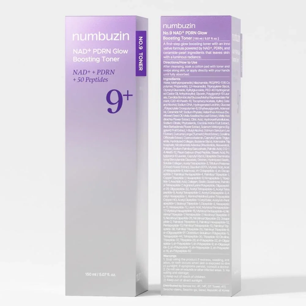 NomboZine NAD+ PDRN Radiance Boosting Toner מס' 9 - 150 מ"ל 4
