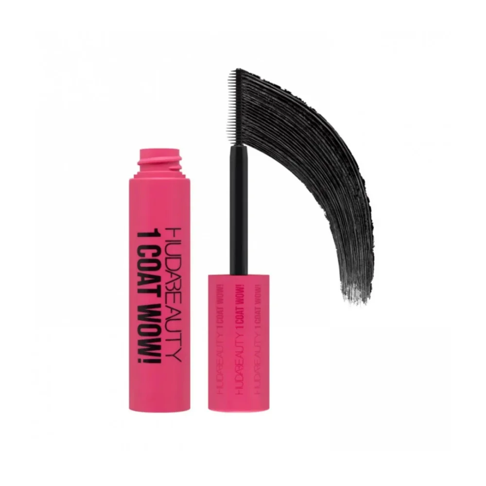 Huda Beauty One Coat Wow מסקרה לעיבוי והרמת ריסים - 10 מ"ל 2