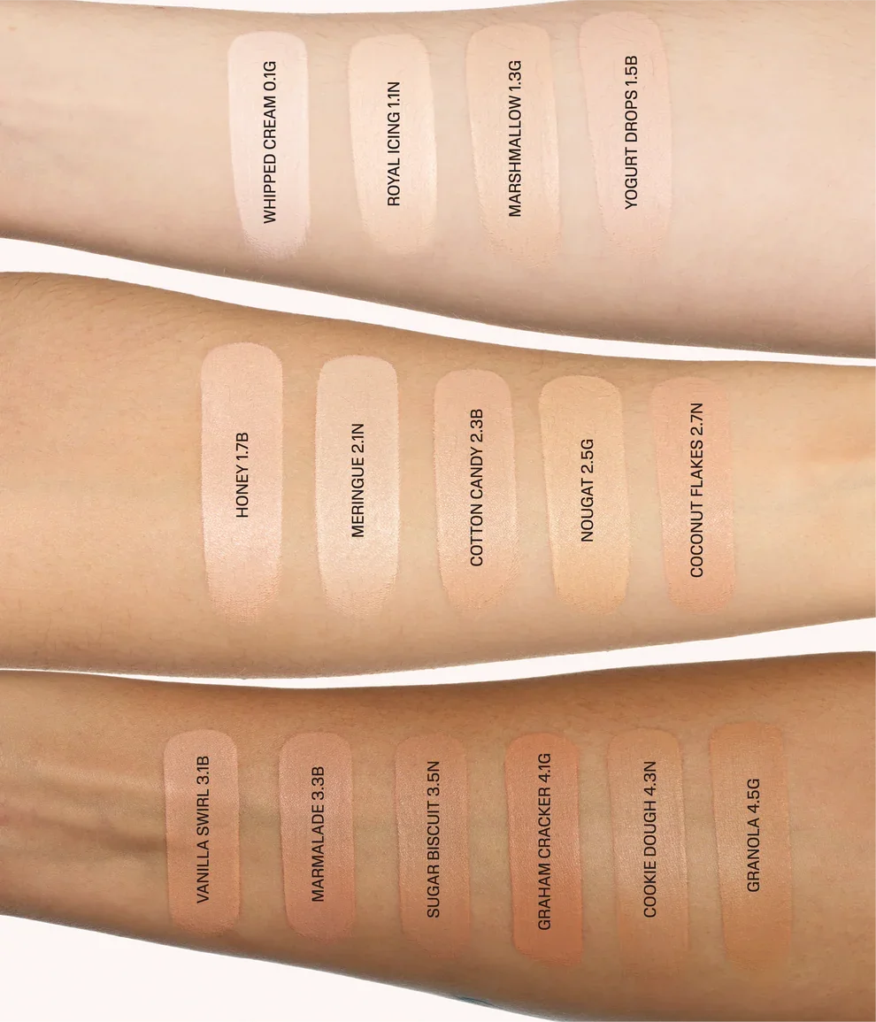 #FAUXFILTER קונסילר Huda Beauty Matte Shimmer 1.7B 2