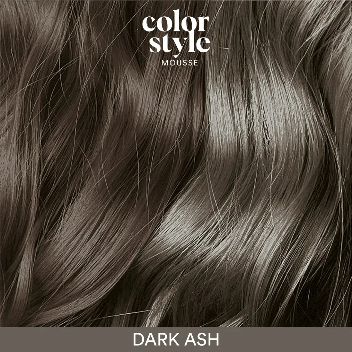 Indola Color Style Mousse, DARK ASH 2