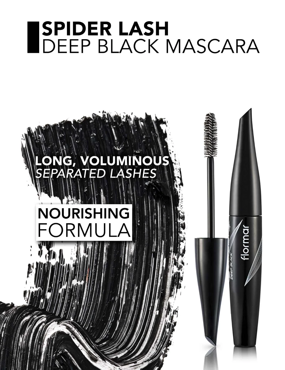 Spider Lash Volume Mascara flormar 4