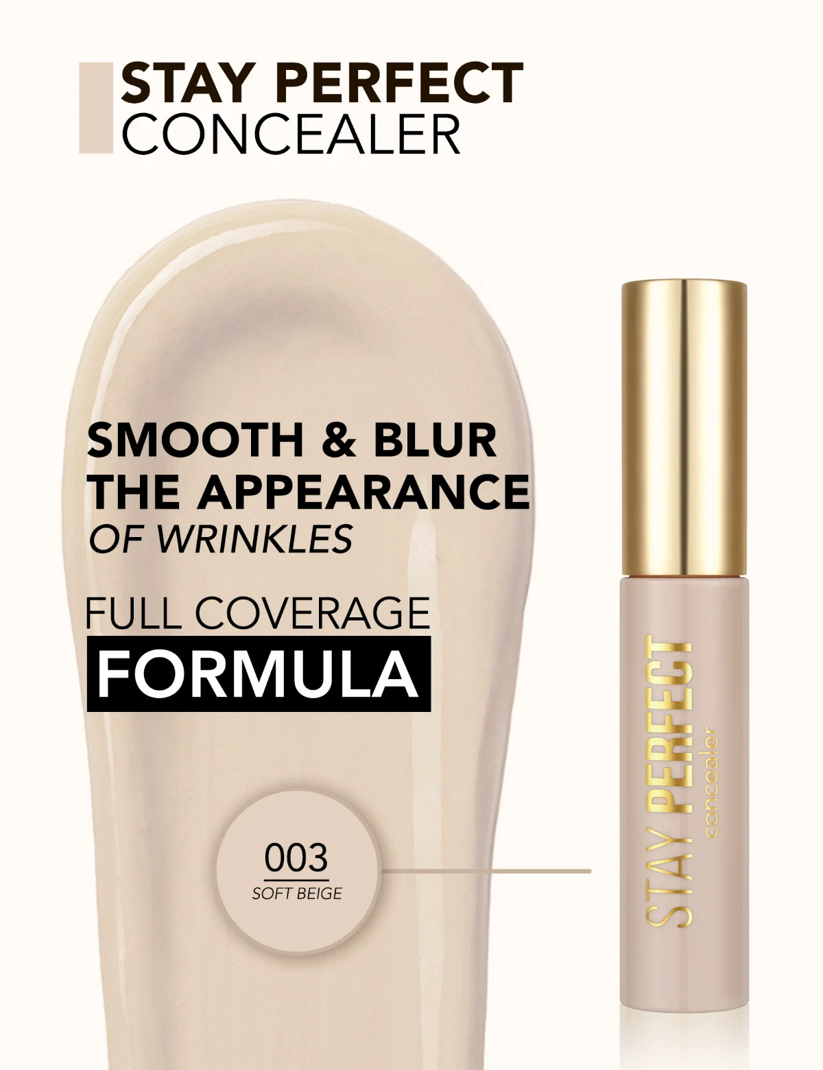 Flormar Stay Perfect קונסילר 003 4