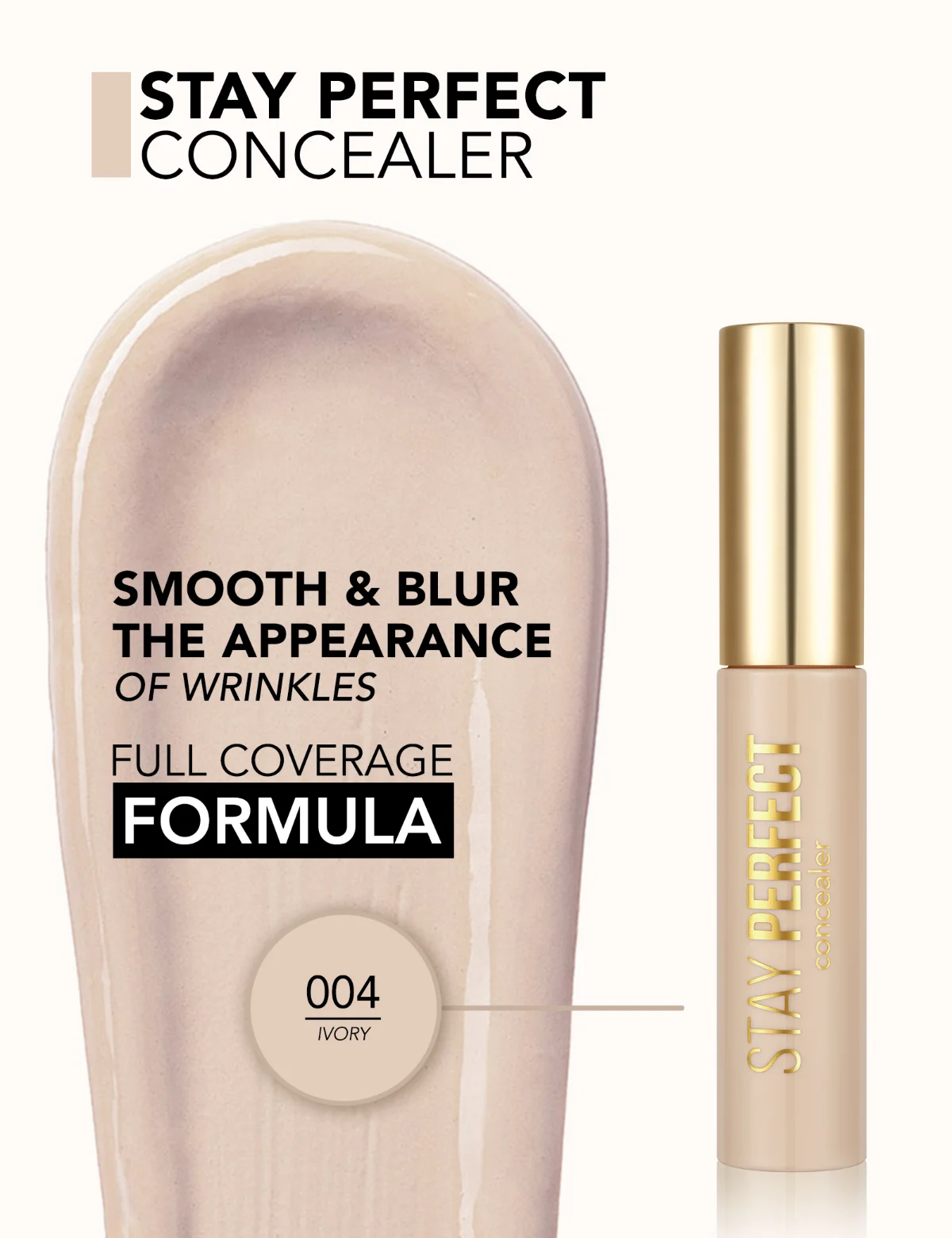 Flormar Stay Perfect קונסילר 004 3