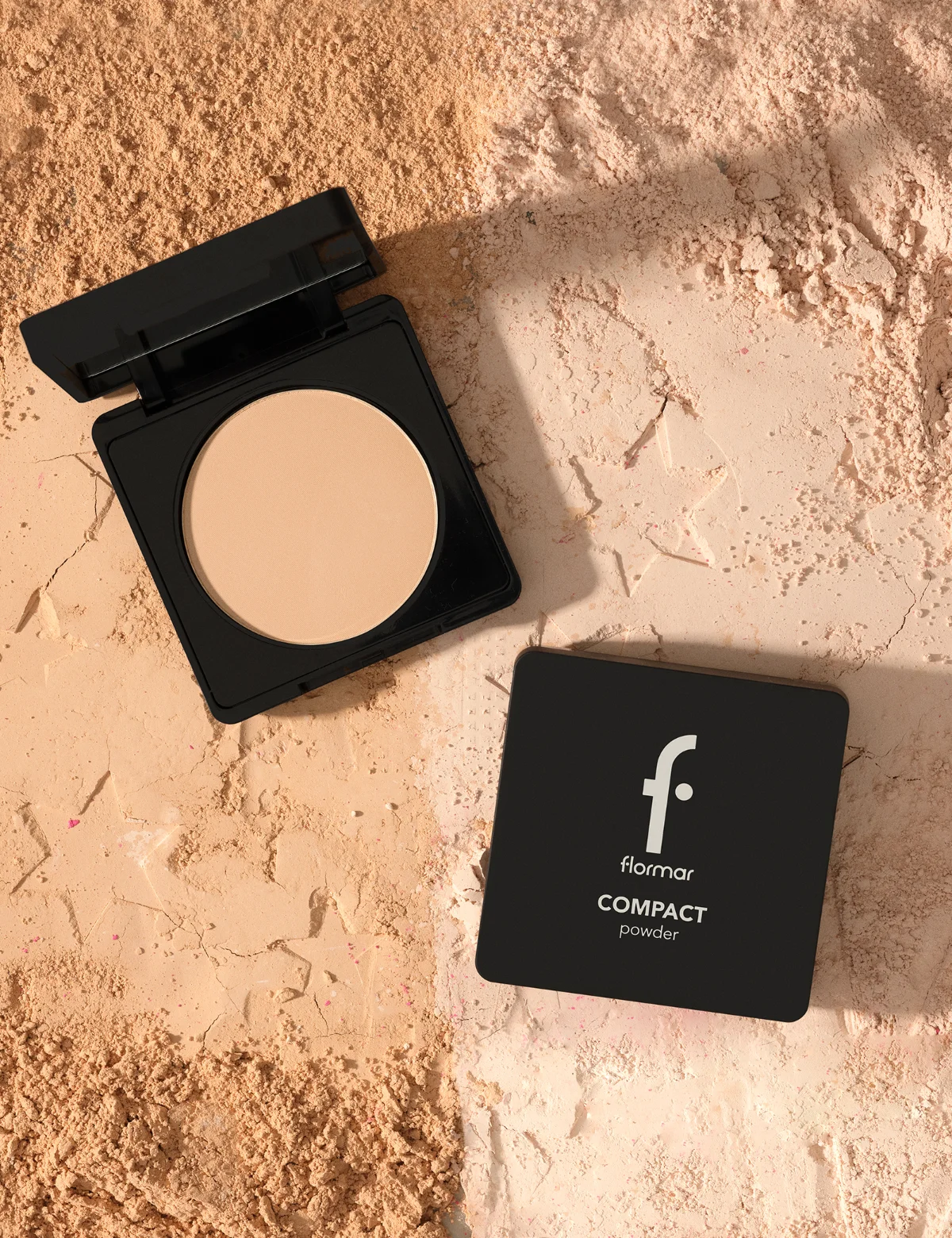 Flormar Compact Powder C.Powder 097 Light Cream 5