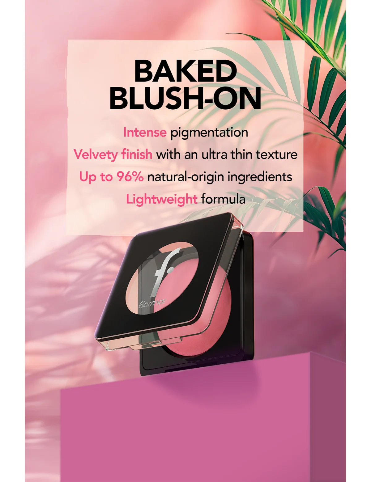Flormar Baked Blush-On, 059 DUSTY ROSE 6